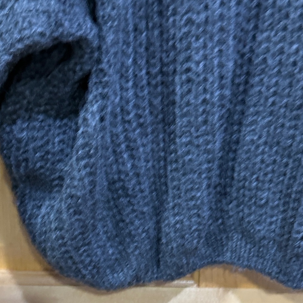 Simple Dark Gray Crew Neck Sweater - Picture 16 of 16